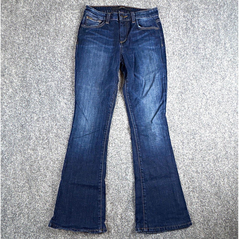 Joe's Jeans The Visionaire Slim Bootcut Flare Dark Wash Stretch Denim 24 W24